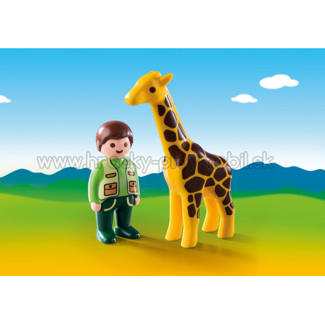 9380 - Ošetrovateľ zvierat so žirafou 1.2.3